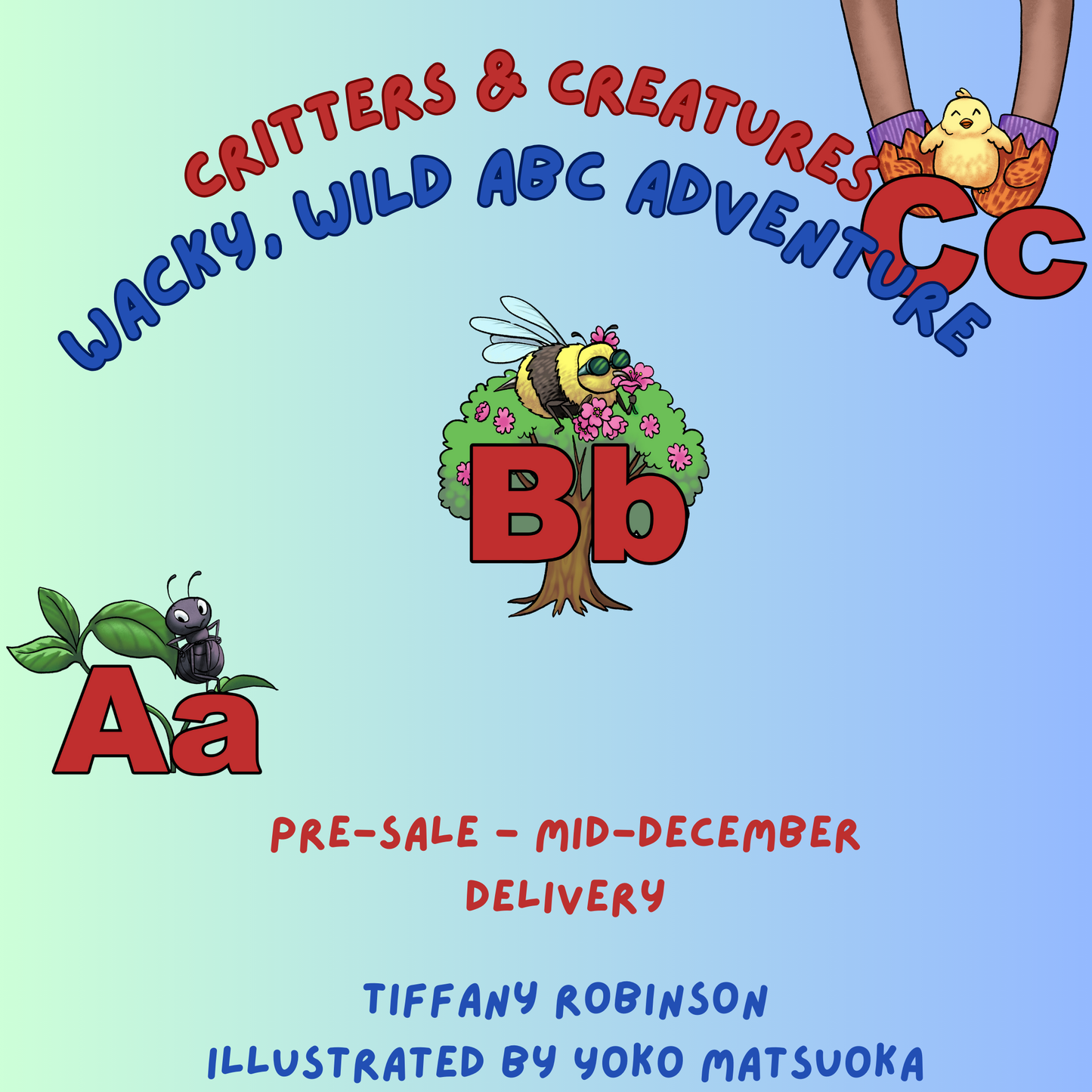 *Presale - December 2024 Delivery* Critters & Creatures Wacky, Wild ABC Adventure