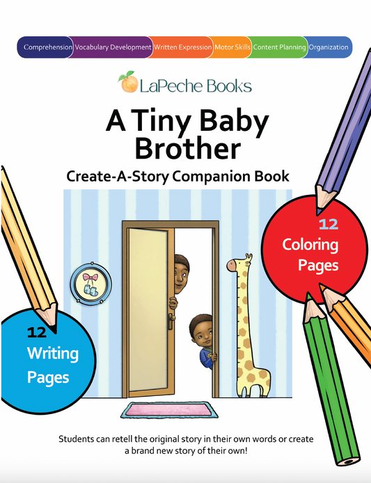 New for Summer! A Tiny Baby Brother - Create-A-Story Workbook