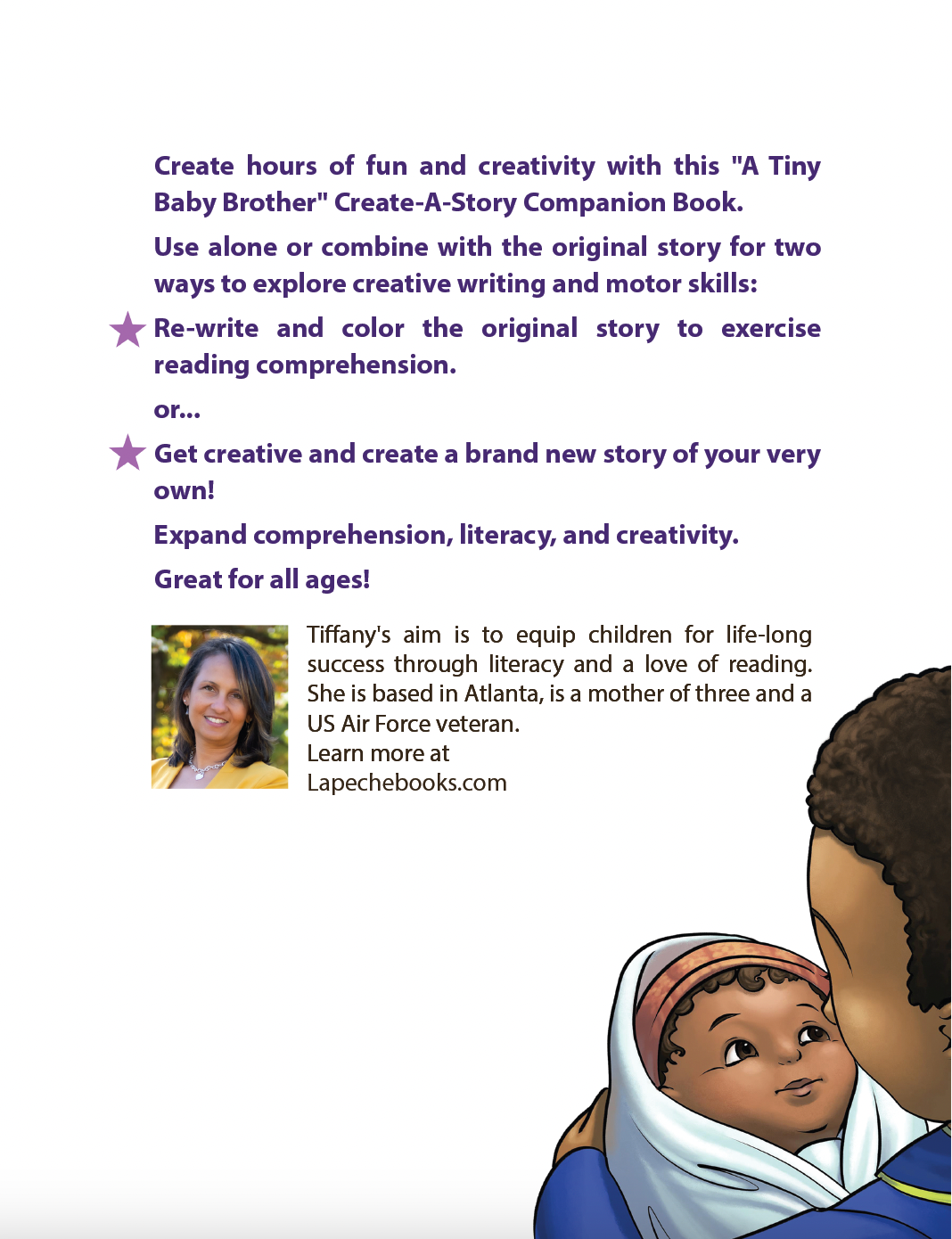 A Tiny Baby Brother - Create-A-Story Workbook