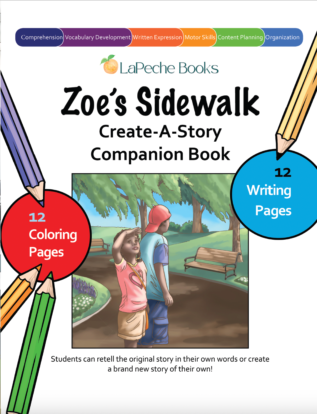 Zoe's Sidewalk Activity Create-A-Story Workbook